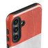 Peru Flag Distressed Galaxy S25 Impact Case